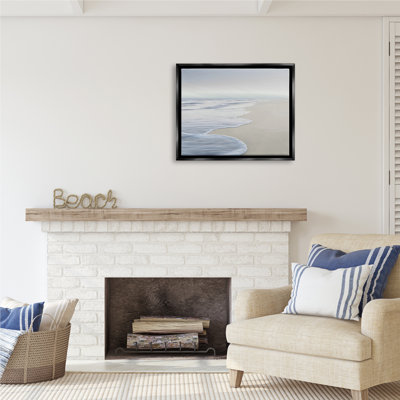 «Stupell Industries Foamy Beach Waves», art mural sur toile par Maggie Olsen