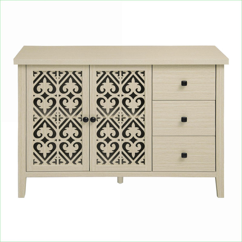 Armoires | Armoire de rangement à 2 tiroirs et 3 tiroirs, conception stable anti-basculement pour chambre à coucher, salon, bureau | Traditionnel | Panneau de particules