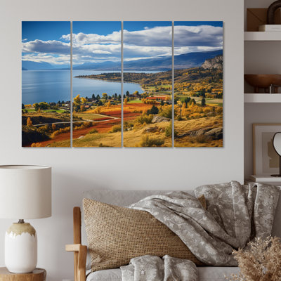 Canada Okanagan Serenity II Cities & Countries Wall Decor on Metal