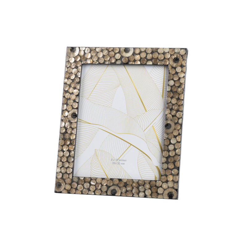 Capiz Photoframe 10x15 Cm 43087860DC264481A9D1458A800A156B, 32cm H x 27cm W x 2cm D