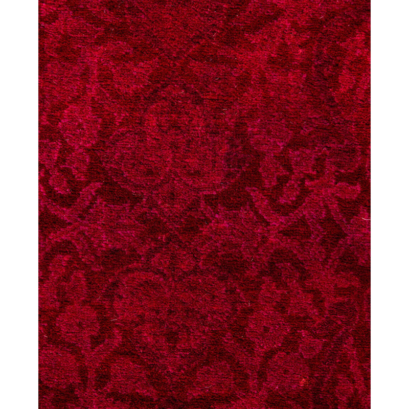 Overdyed One-of-a-Kind 3' 2" x 5' 4" Hand Knotted Area Rug