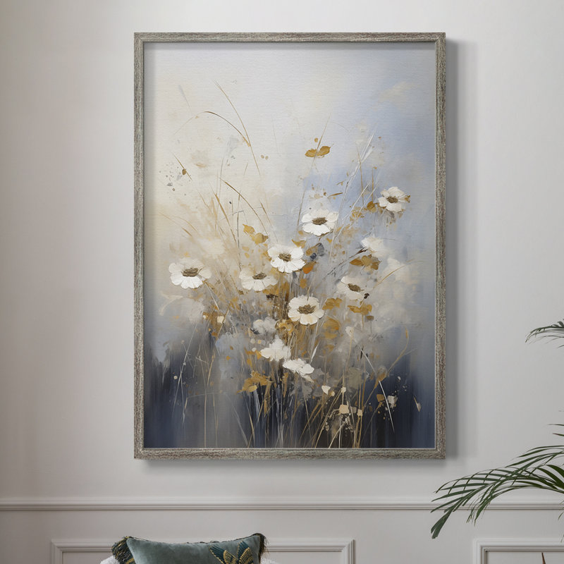 FLORAL Series CCCLIX Framed Print - Solid Wood