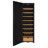 185 Bottle Single Zone Wine Vault With Solid Black Hinge Door-124245644