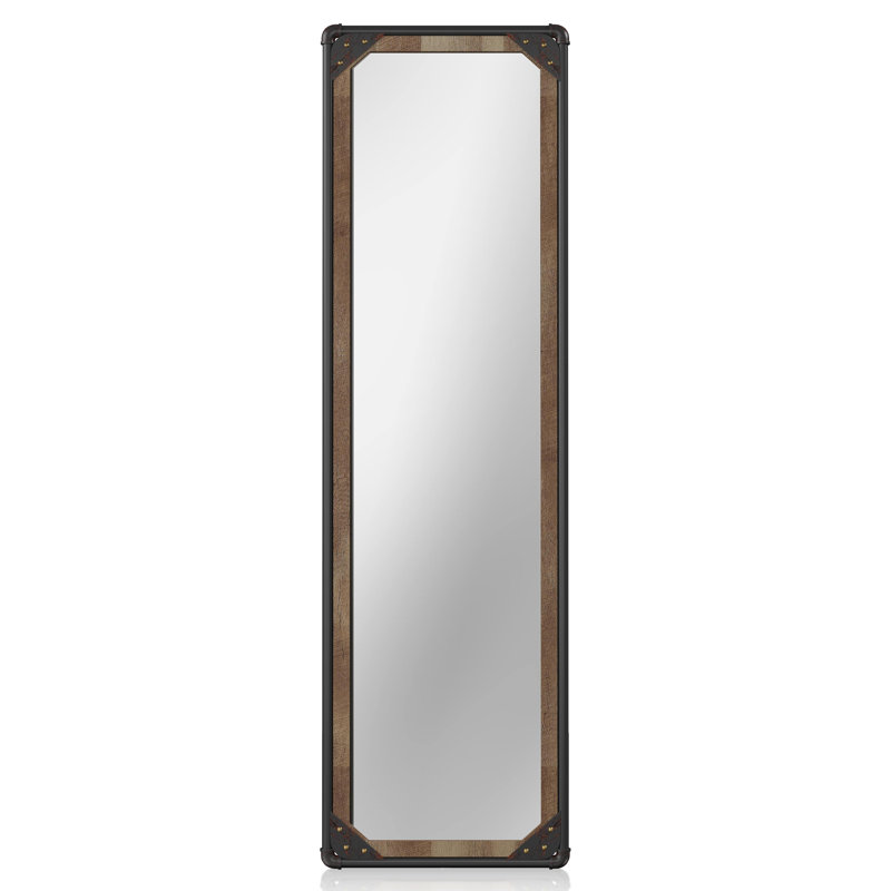 Sherburn Wood Flat Mirror