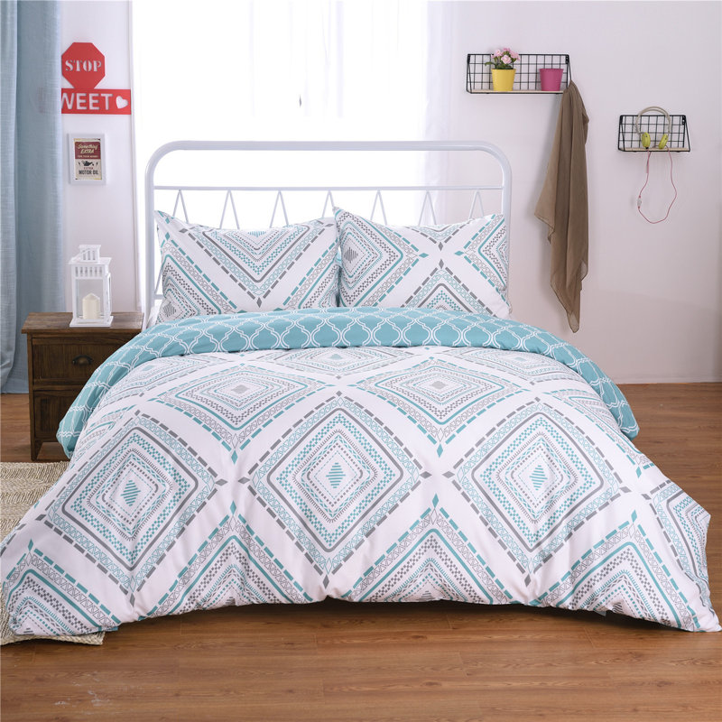 Ensemble de housse de couette réversible Wblanket, Housse de couette grand