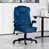Velours bleu est en rupture de stock
