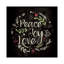 « paix joy love », art textuel sur toile tendue-19755085-74876993-74876994