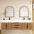 Jessica 72'' Wall-Mounted Single Bathroom Vanity-1319351349