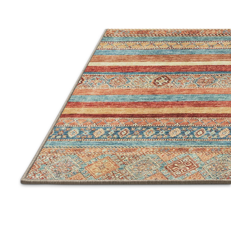 Abstract Indoor Rug, Rectangle 6' x 9'