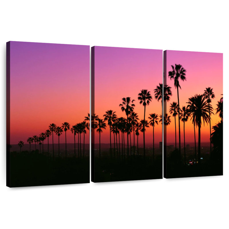 Harnek Los Angeles At Twilight, 24" H x 38" W