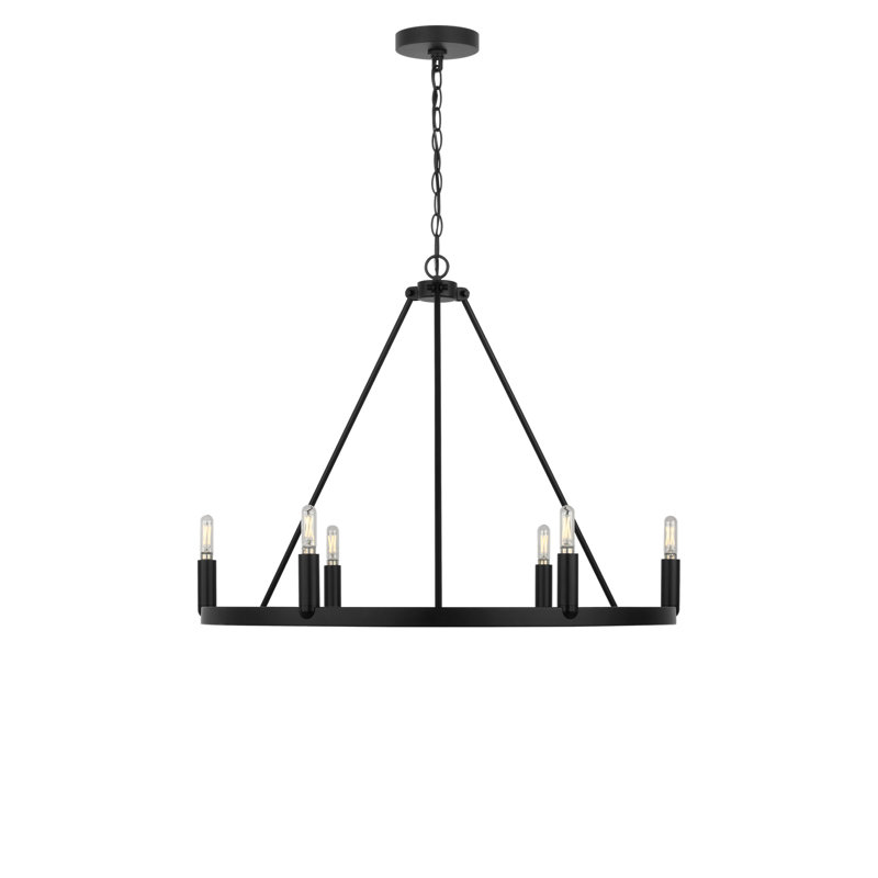 Lustre à six lumières, Non, Nuit noire