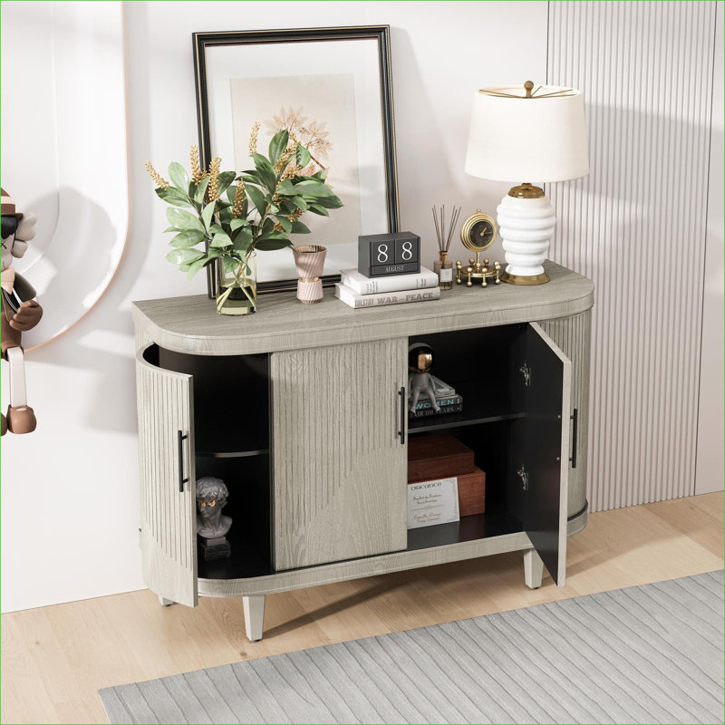 Davino Accent Cabinet, Champagne