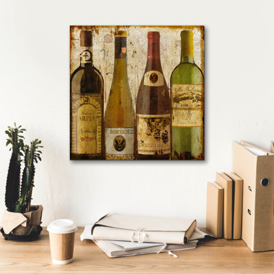 «Wine Samples Of Europe 1» par Art Licensing Studio, art mural sur toile