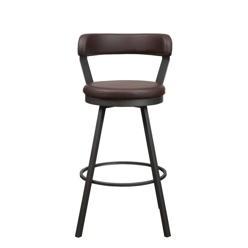Pub Chairs 2pc Set, Black