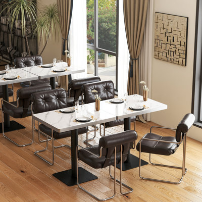 Rectangular Sintered Stone Dining Table