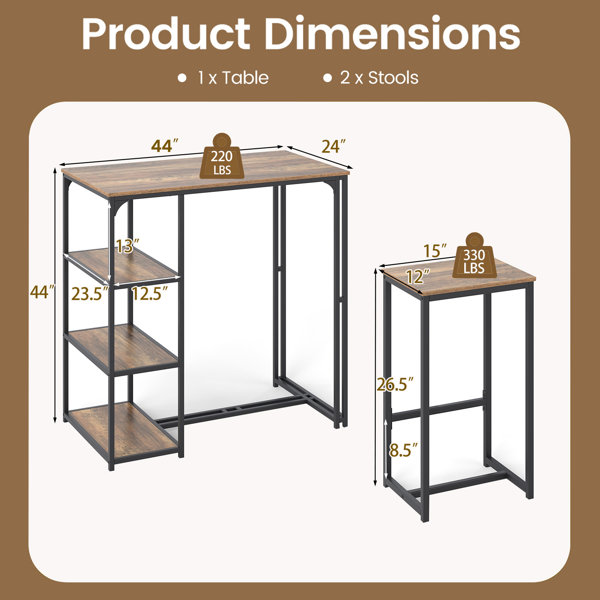Dimensions du produit