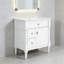 Meuble-lavabo avec lavabo, 2 tiroirs et tablette ajustable-1929993806