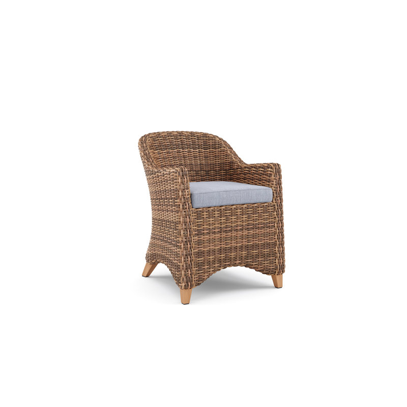 Truss Outdoor Teak Dining Armchair