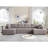 Luxcien 138.5 " Reversible Modular Sectional Sofa-1368738649