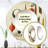 Vintage Mid-century Graphics VI - Midcentury Modern Unique Wall Mirror Decor, Modern Large Round Mirror, Printed Metal Art-99618715