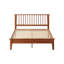 Lit plateforme en bois massif-360967030