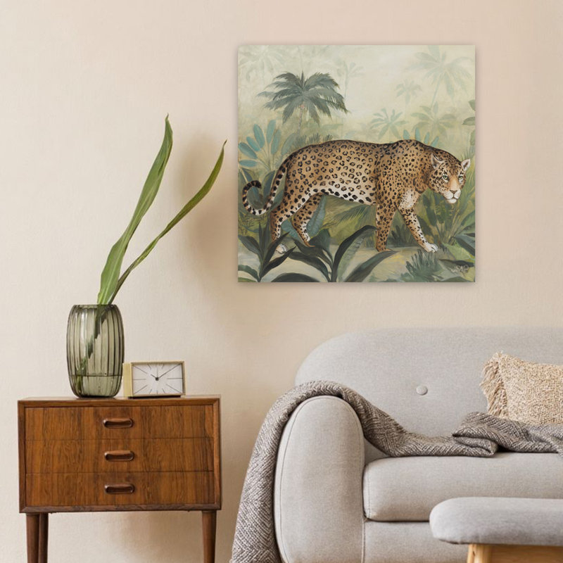 Prowl I Sq, art tropical, H 24 po x l 24 po
