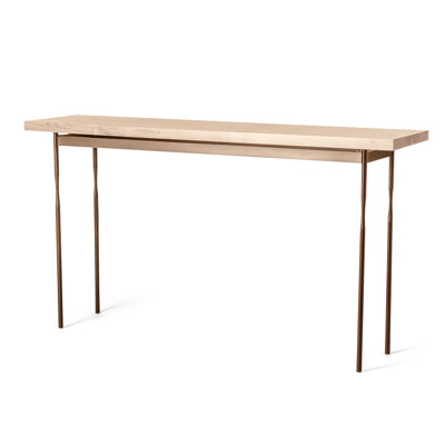 Senza 60" Solid Wood Top Console Table