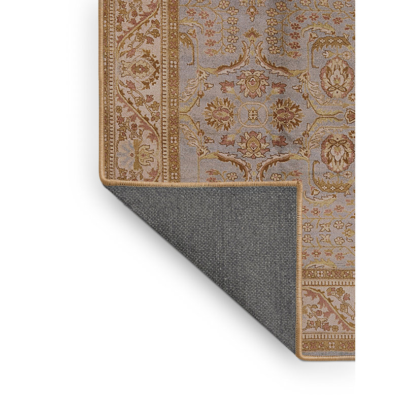 Tapis oriental bleu / brun, Rectangle 7 pi x 9 pi