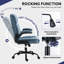 High Back Ergonomic Executive Office Chair with Flip-up Armrests-914143194