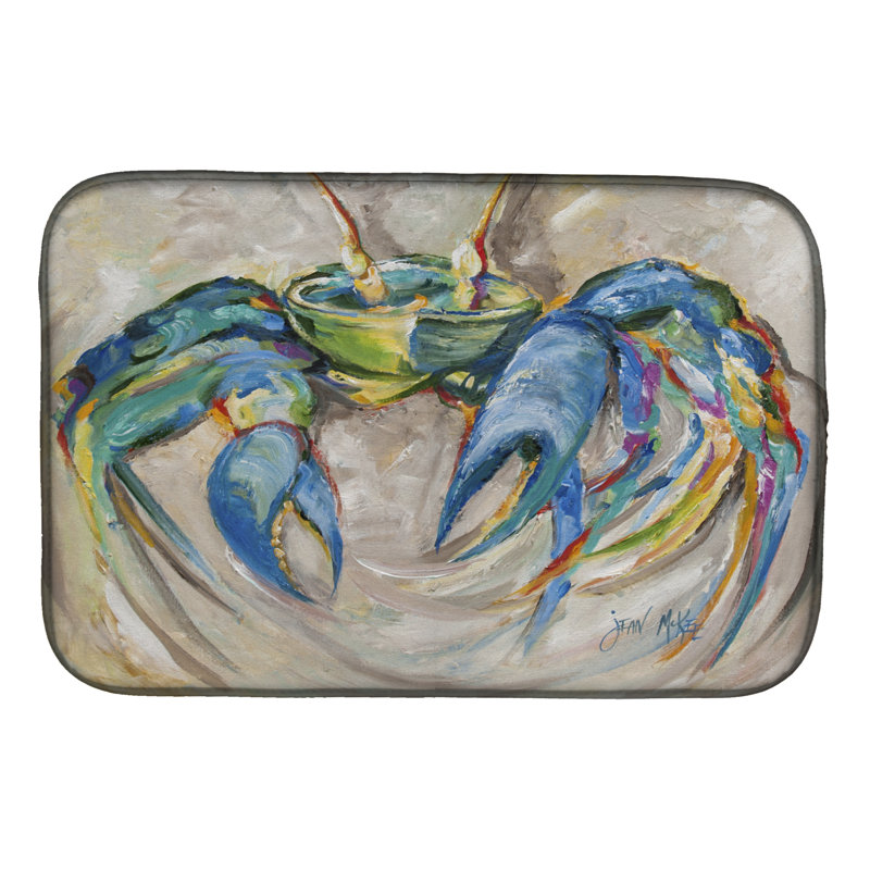 Tapis de séchage crabe