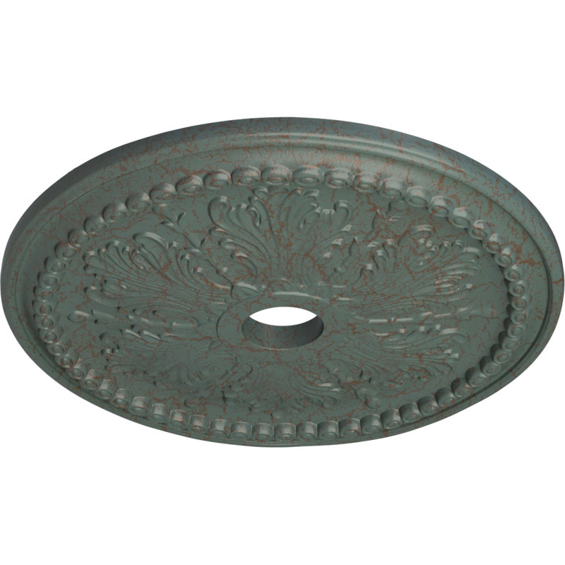 Médaillon de plafond Endurathane Winsor, DO 27 1/2 po x P 4 po x P 1 1/2 po (convient aux auvents jusqu'à 4 po)