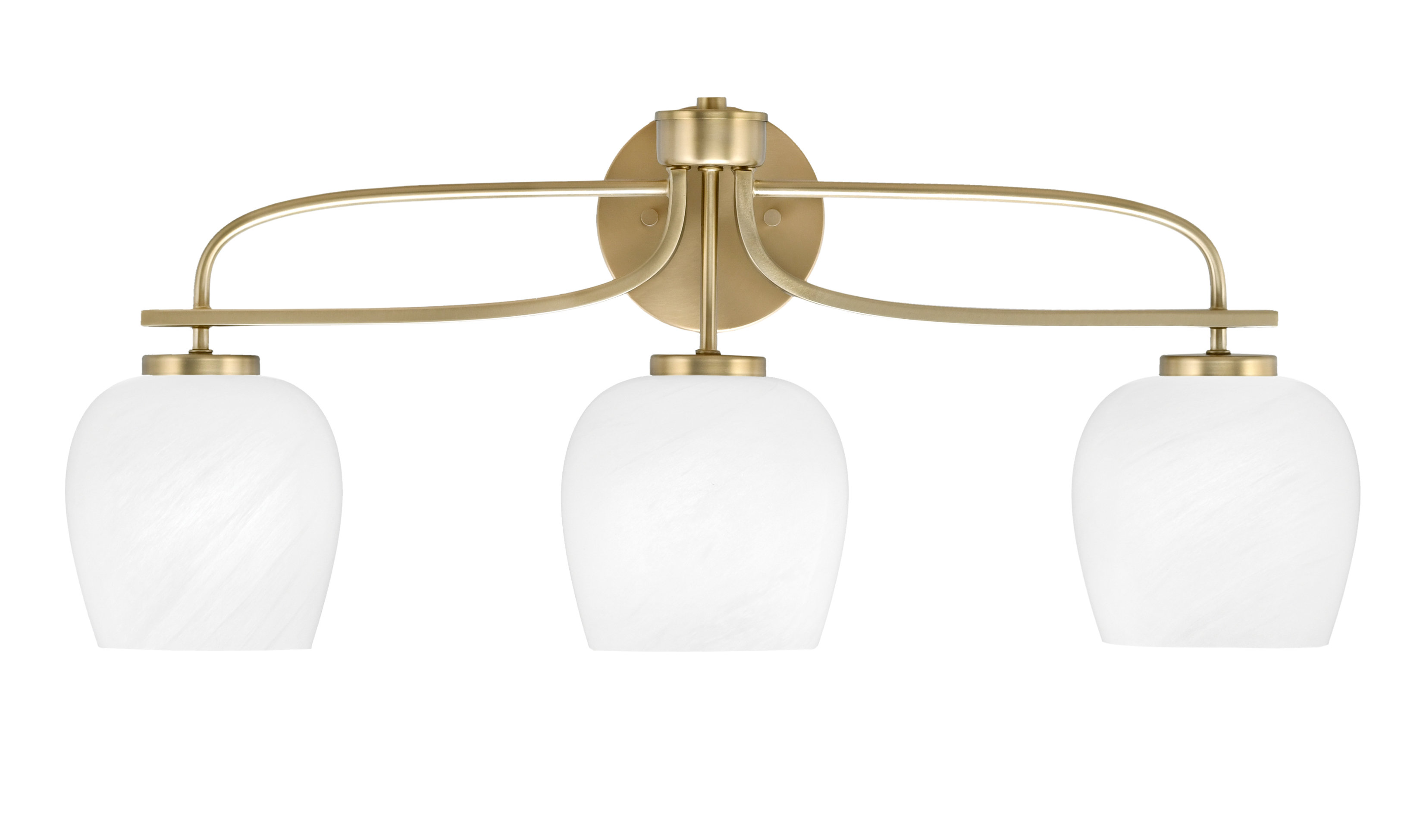George Oliver Roemer 3 - Light Dimmable Bath Bar | Wayfair