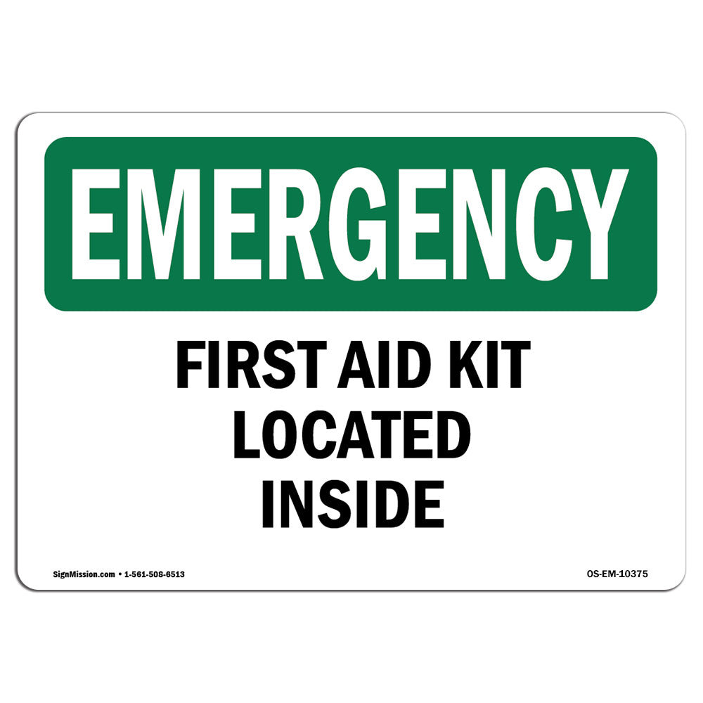 SignMission OSHA Emergency First Aid Kit Located Inside Sign | Wayfair