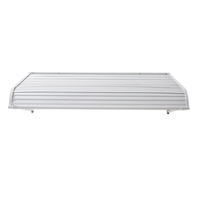 Aluminum Awning 60 x 42 in, Durable Window Awning Door Canopy with Reinforced Alloy Frame, Rain Snow Sun Protection for Patio Porch Entrance