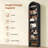 76" Tall Narrow Arched Bookcase（Set Of 2）-678103278