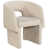 Tissu chenille beige