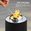 Cylinder Charcoal Smokeless Fire Pit-1002259809