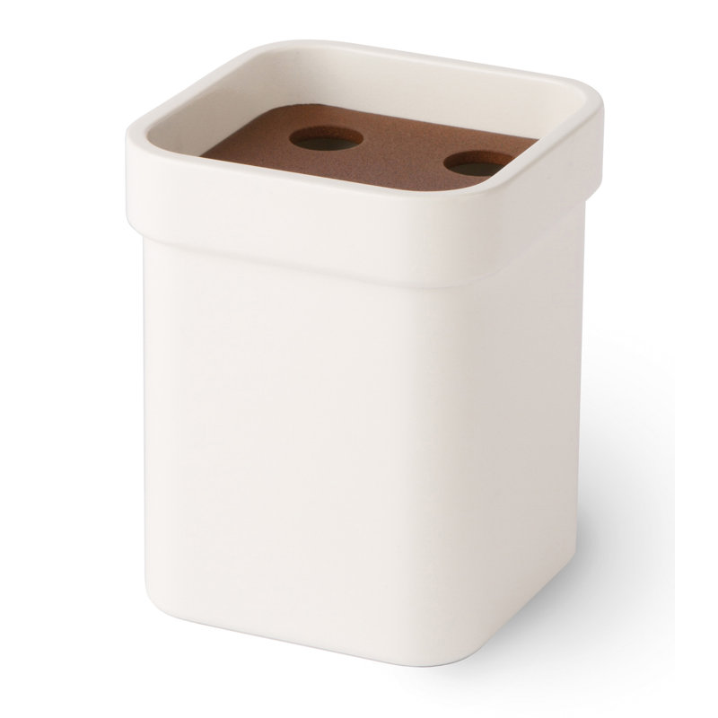 Curva Toothbrush Holder, Rust