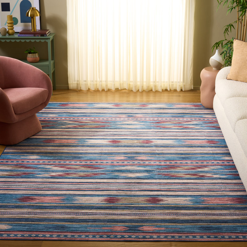 Klifton Performance Machine Washable Southwestern Rug, Rectangle 8' x 10'