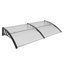 Auvent de porte rétractable en polycarbonate VEVOR-90763976-90763978