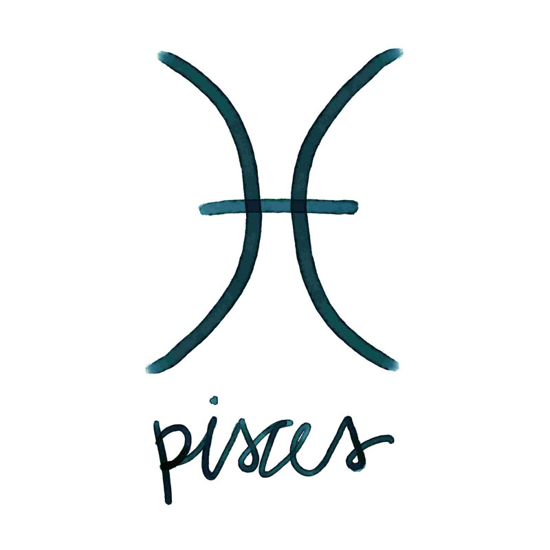 " Pisces ", 36" H x 24" W  