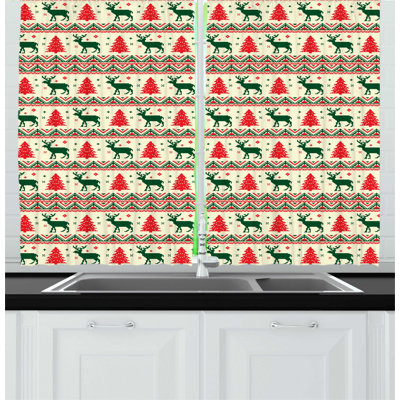 Tailored Kitchen Curtain