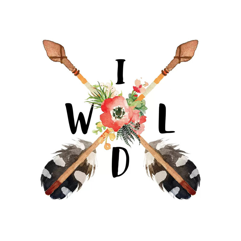 Wild - Print on Canvas, Wrapped Canvas, 93.98cm H x 93.98cm W x 3.81cm D