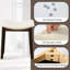 Sowers Solid Wood Accent Stool with Fabric Upholstery-1215417411-1215417408