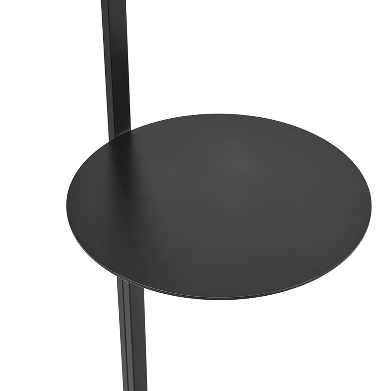 Avyaan 168.6cm Black LED Arched Floor Lamp