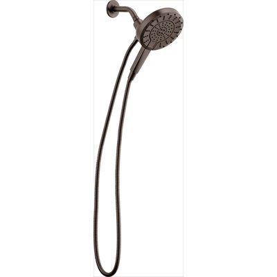 5-Setting In2ition 2-in-1 Dual Shower Head with Handheld High Pressure ProClean Spray 2.5 GPM Oil Rubbed Bronze