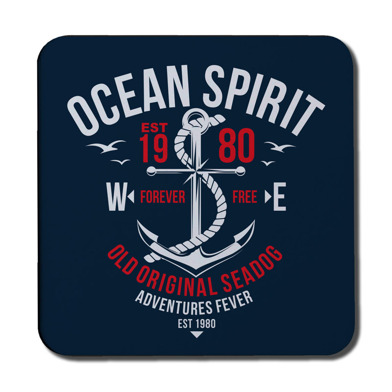Square 6 Piece Coaster Set