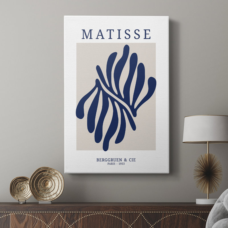 Matisse CDXII, reproduction encadrée - galerie Cavas, H 27 po x l 18 po