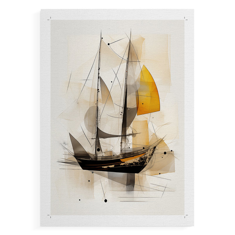 NAUTICAL Series CCDXCVI - Impression sur toile seulement - NON CADRE, H 36 po x l 24 po