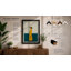 Figure In Yellow Minimalist - Print-1460068229-1460068227